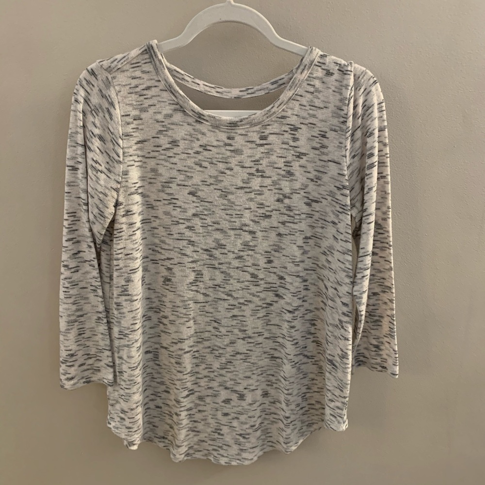 LOFT Spacedye Bar Back Tee